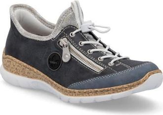 Rieker Nikita F2 Sneaker in Lightblue/Silverflower at Nordstrom, Size 8.5-9Us