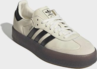 adidas Sneaker ADIDAS ORIGINALS SAMBAE, Damen, Gr. 38,5, cream wei&szlig;, core schwarz, gum5, Leder, Schuhe Sneaker