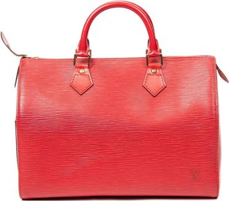 Louis Vuitton Borsa tote Speedy 30 epi 1996 - Rosso