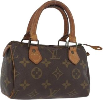 Louis Vuitton Pre-owned Mini Bags, female, Brown, Size: ONE SIZE Pre-owned Mini Hand Bag
