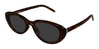 Saint Laurent SL M154 002 Womens Sunglasses Tortoiseshell Size 55 - Free RX Lenses - Free RX Lenses