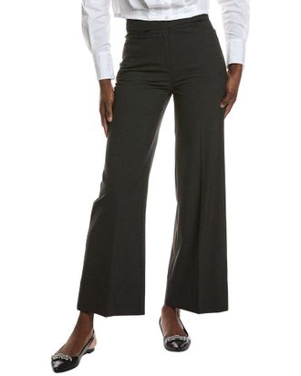 Ganni Drapey Melange Mid Waist Pant