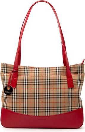 Burberry Pre-owned Burberry Haymarket Check Canvas Tote Ladies X5VC8S4TH2G9OYIF