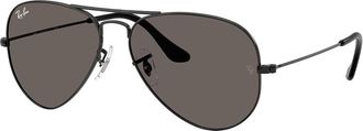 Ray-Ban RB3025 Aviator Large Metal 002/B1 Mens Sunglasses Black Size 55