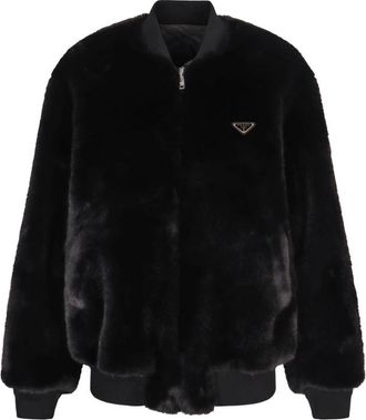 Prada Mujer, Sudaderas, Negro, Talla: L