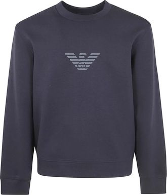 Emporio Armani Sweatshirts - Heren - Sweatshirts - Blauw - M - Hoodies & sweatvesten