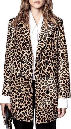 Zadig&Voltaire Magic Poulain Manteau Leather Jacket