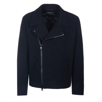 Dolce & Gabbana Biker Jacket - Heren - Jassen - Zwart - Maat: M