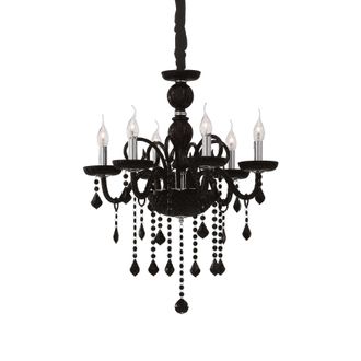 Netlighting Giudecca 6 Light Chandelier Black Finish E14