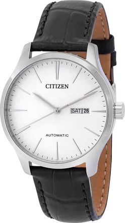 Citizen Automatic White Dial Mens Watch NH8350-08B