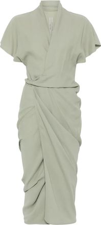 Rick Owens Abito lungo a portafoglio - Verde