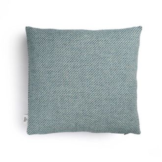 Roros Tweed Una Kissen 50 x 50 cm, blau