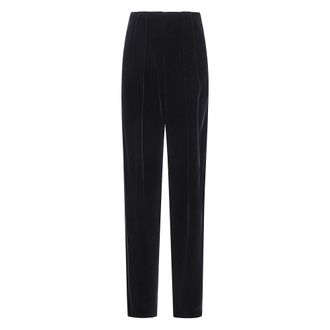 Giorgio Armani Straight Trousers - Trousers - Mujer - Negro - S