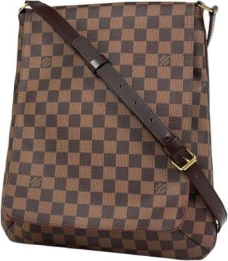 Louis Vuitton Pre-owned Vintage Shoulder Bag - Dames - Vintage Schoudertas - Bruin - ONE Size - Vintage