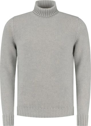 Fedeli Maglione a collo alto - Grigio