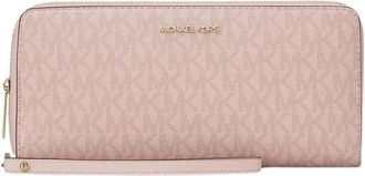 Michael Kors Lg Trvl Continental - Dames - Clutches - Roze - ONE Size - Polyester - Tassen