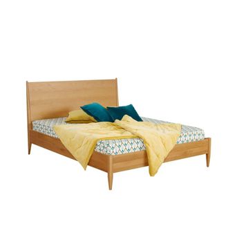 Robin des Bois Cama doble 160x200 en roble tono natural