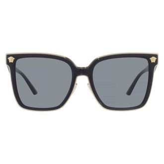Versace Dark Grey Butterfly Ladies Sunglasses VE2278D GB1/87 58