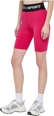 Plein Sport Sportbroekjes - Dames - Trainingsbroeken - Roze - S - Polyester - Fitness