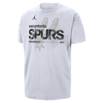 Nike Mens San Antonio Spurs Courtside Jordan 85 NBA Statement T-Shirt in White | IF4533-100