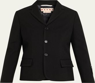 Marni Single-Breasted Baby Simple Chest Jacket