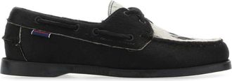 Sebago Multicolor Calf Hair Docksides Portland Raw Loafers