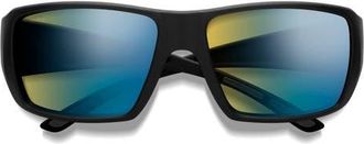 Smith Guides Choice XL 63mm Sunglasses in Black /Yellow Blue at Nordstrom