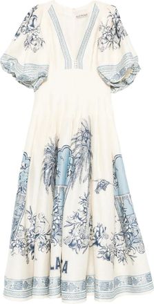 Alemais Abito corto con scollo a V - Toni neutri