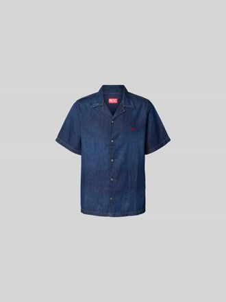 Diesel Regular Fit Jeanshemd aus Baumwolle in Marine, Gr&ouml;&szlig;e XL