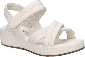 Josef Seibel Eve 04 Wedge Sandal in White at Nordstrom, Size 11-11.5Us