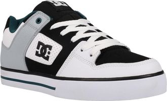 DC Sneaker DC SHOES Pure, Herren, Gr. 7(39), new teal, wei&szlig;, 55.4% Leder, 44.6% Synthetikmaterial, Schuhe Sneaker