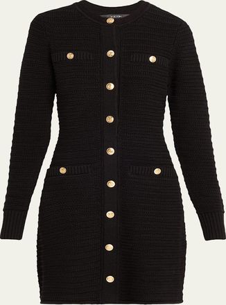 Toccin Darla Textured Knit Mini Dress