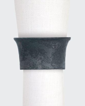 L'OBJET Terra Flare Napkin Rings, Set Of 4