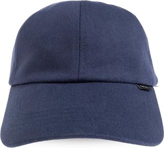 Paul Smith Baseball Cap - Heren - Petten - Blauw - ONE Size - Katoen - Accessoires