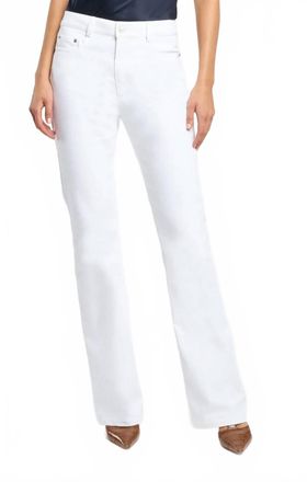 Cinq &agrave; Sept Subtle Flare Denim Pant In White