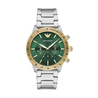 Emporio Armani Mario Chronograph - - Accessories - Uomo - Grigio - ONE SIZE