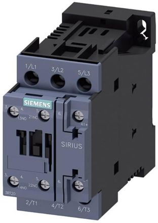 SIEMENS 3rt2027-1bb40 Contactor 15 Kw 24 V Cc 32 A