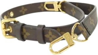 Louis Vuitton Pre-owned Accessories, female, Brown, Size: ONE SIZE Pre-owned Vintage Strap