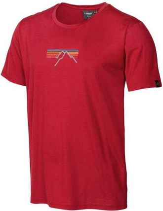 Ivanhoe of Sweden Underwool Ceasar Sunset T-Shirt f&uuml;r Herren | rot