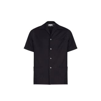 Maison Margiela Short Sleeve Wool Shirt