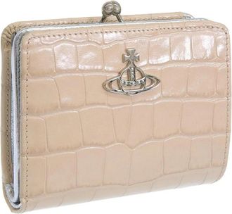 Vivienne Westwood Stijlvolle Portemonnee voor Dagelijks Gebruik - unisex - Portefeuilles - Beige - ONE Size - Accessoires