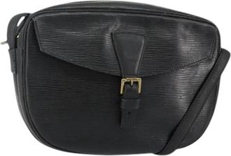 Louis Vuitton Pre-owned Vintage Cross Body Bag - Dames - Vintage Schoudertas - Zwart - ONE Size - Leer - Vintage