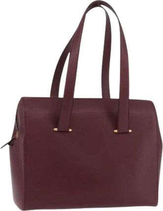 Cartier Pre-owned Handbags, female, Red, Size: ONE SIZE Pre-owned Vintage Tote Bag