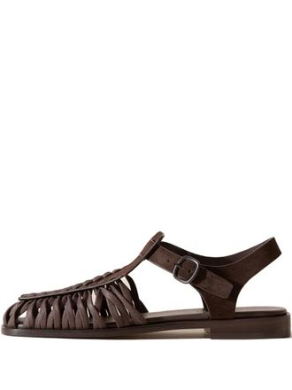 Hereu Sandali Alaro in pelle scamosciata - Marrone