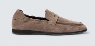 Brioni Suede penny loafers