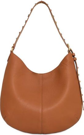 Rebecca Minkoff Naomi Leather Hobo in Caramello at Nordstrom