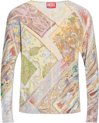 Diesel Uomo, Top, Multicolore, L, new