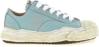 Miharayasuhiro Hank OG Sole Shrink Leather Low-top Sneaker - Heren - Sneakers - Blauw - 45 EU - Leer - Schoenen