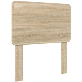 vidaXL Cabecero Roble Sonoma 80 Cm Madera Contrachapada Vidaxl