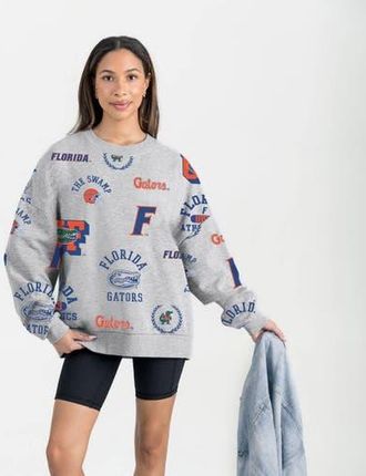 Gameday Couture Womens Gameday Couture Gray Florida Gators Always on Repeat Fleece Sweatshirt at Nordstrom, Size Xx-Large
